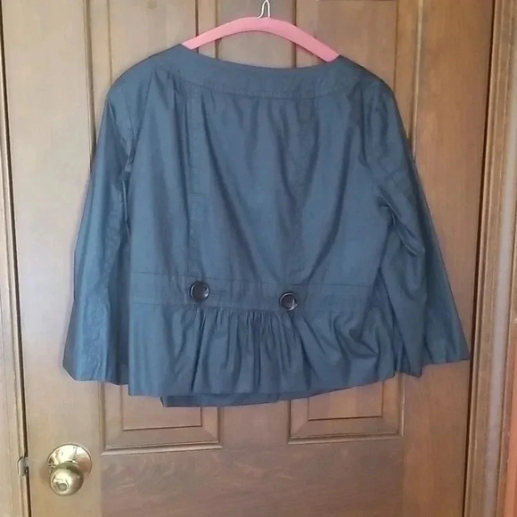 Michael Kors Cotton Cropped Jacket - Picture 6 of 6